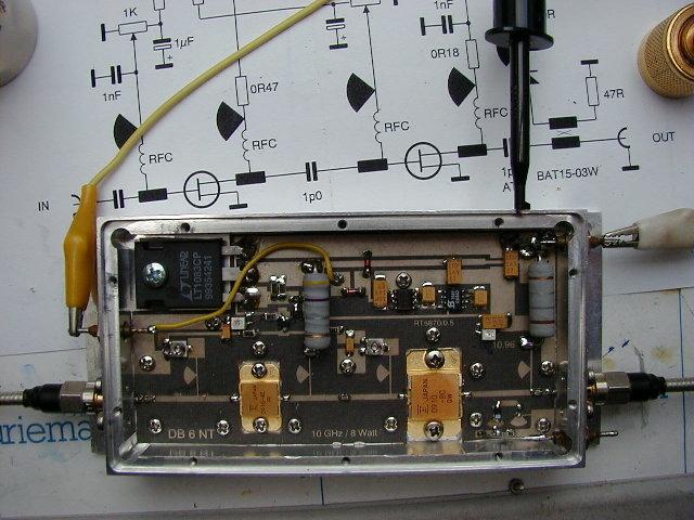 10GHz PA assembled