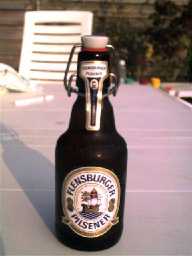 Bottle Flensburger Beer